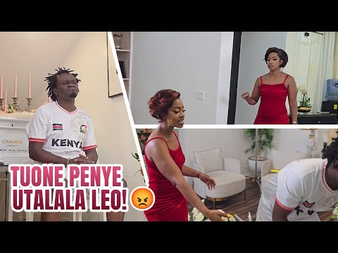 DIANA FUMES AT BAHATI DURING MALAIKA’S BIRTHDAY SHOOT.