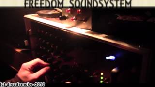 FREEDOM SOUNDSYSTEM (b) - @ di dubtower control di wadada vibes  round 2  lokeren 06-04-2013