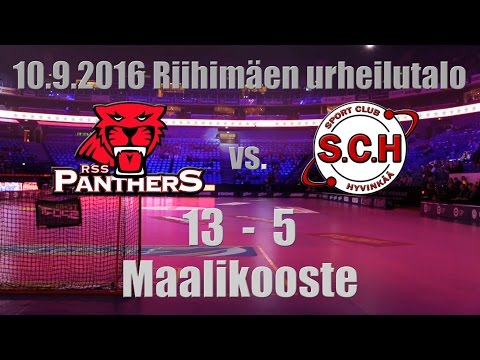 Maalikooste RSS Panthers vs. HSC  10.9.2016