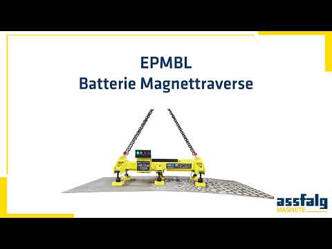 Aimant de levage avec électroaimant - EPMBL - capacité 1 500 kg - Assfalg_2