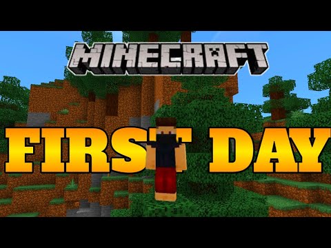 EPIC MINECRAFT SURVIVAL - EXTREME FIRST DAY!