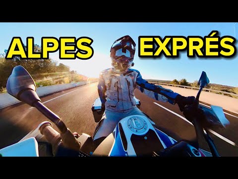 alps express motorbike trip