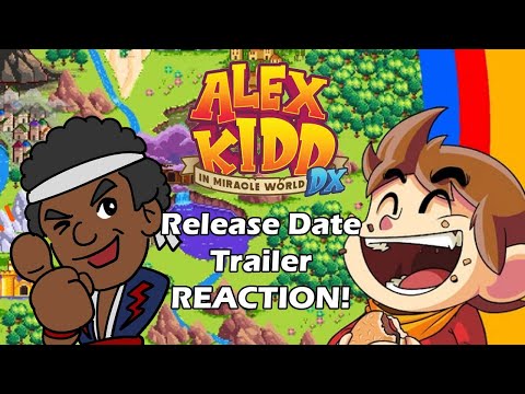 Alex Kidd in Miracle World DX Release Date Trailer Reaction