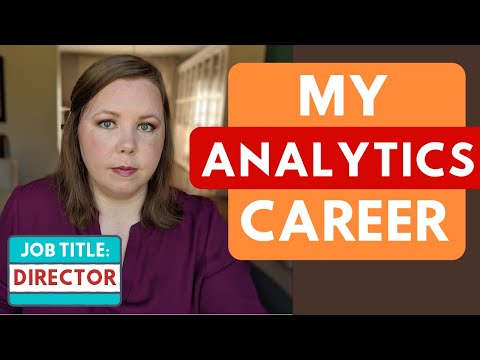 My Analytics Career Path - Analyst to Director Video