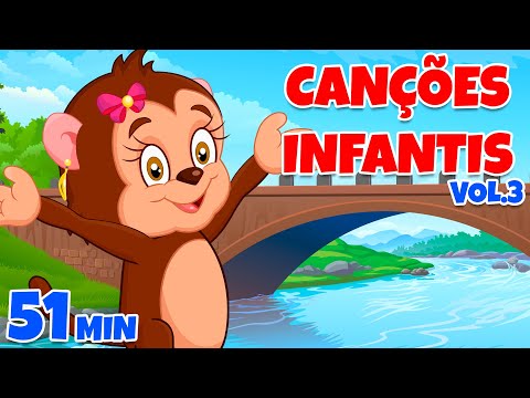Canções Infantis Vol. 3 - Giramille 51 min | Desenho Animado Musical