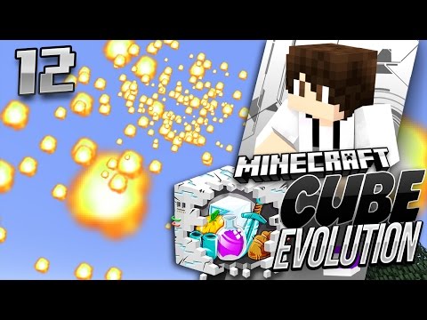 Minecraft Cube Evolution: E12 - Raining Fire! (Modded Minecraft)
