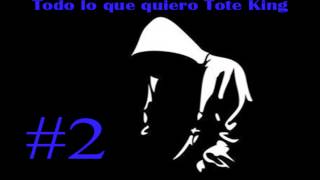#2 Todo lo que quiero Tote king(Las mejores canciones de Rap y HipHop) (Con link de descarga)