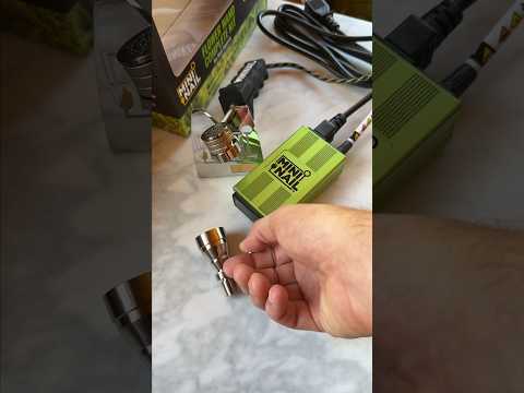 Amazing New Flower Vaporizer: MiniNail Flower Wand