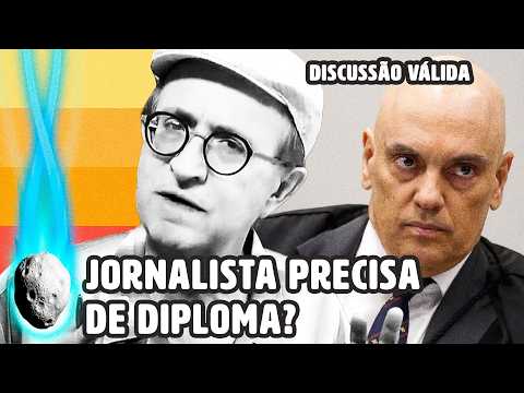 TIO REI, GILMAR, MORAES E DINO DISCUTEM A OBRIGATORIEDADE DO DIPLOMA DE JORNALISTA | PLANTÃO