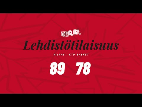 🎙️PRESS | Vilpas vs. KTP-Basket | 24.10.2025