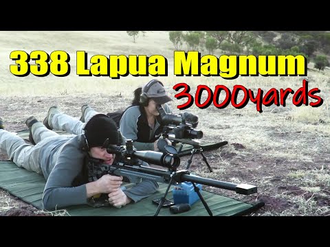 338 Lapua Magnum and 3000 yards