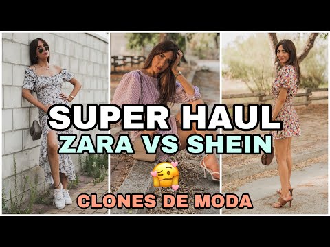 Moda: Super haul ZARA Vs SheIn  Clones de moda
