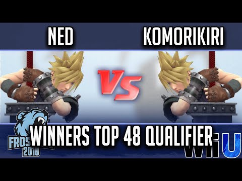 Frostbite 2018 Smash 4 Singles  WINNERS TOP 48 QUALIFIER -  Ned (Cloud) vs 2GG | Komorikiri (Cloud)