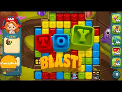 Toy Blast 199 Chocolate Eggs Boosters Ashbgame