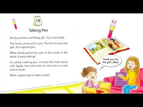 One Story A Day | Day 19 - Talking Pen - Tiếng Anh cho trẻ em - Kể chuyện tiếng Anh