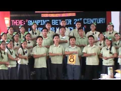 Minglanilla National Science High School: English Festival--Division Speech Choir Champion 2012