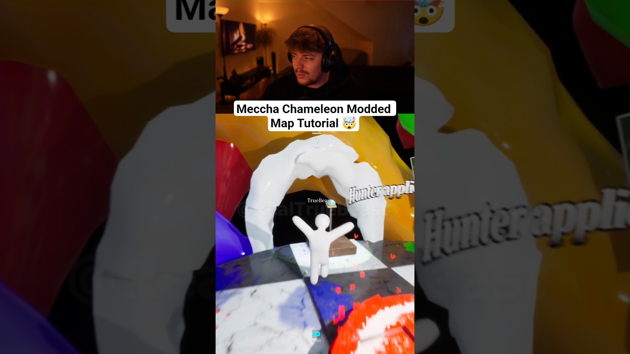 How to get custom maps in Meccha Chameleon 🤯🧠