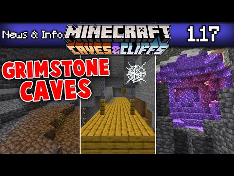 TUTTE LE NUOVE GRIMSTONE CAVES! Minecraft 1.17 News & Info