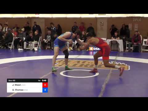 86 Kg Consi Of 8 #2 - Quentin Perez, California Regional Training Center (CA RTC) Vs Khasan Zakari