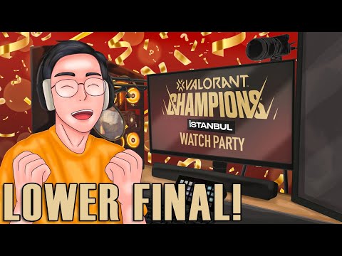 WATCH PARTY LOWER FINAL OpTic Gaming (NA) vs DRX (KR) VALORANT Champions 2022 - DAY 15
