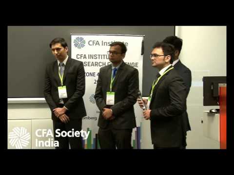 02 CFA Institute Research Challenge 2016-17 (West Zone Finals) @Nitie_Mumbai @PicturesPVR