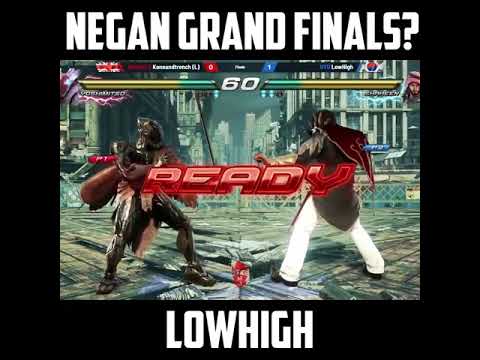 NEGAN IN GRAND FINALS?! 🔥😱😂 LowHigh (Shaheen) vs KaneAndTrench (Negan/Yoshimitsu) Tekken 7 World