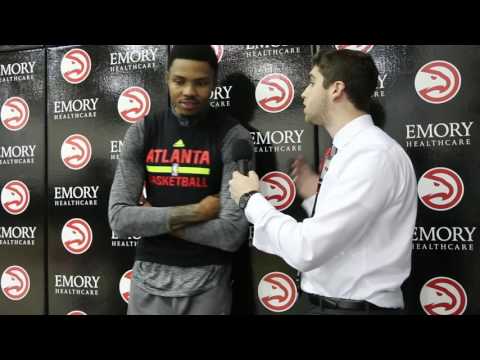 Bleezy Interviews Atlanta Hawks Forward Kent Bazemore