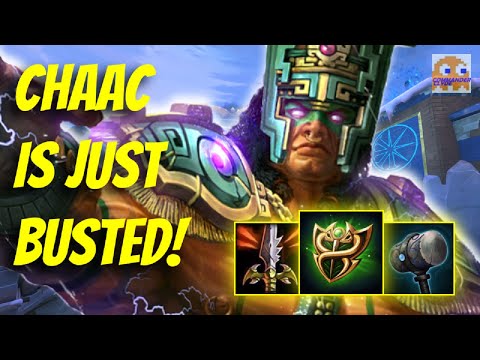 CHAAC HAS BECOME A SOLO LANE MONSTER! | Chaac Solo - SMITE Ranked Conquest Gameplay