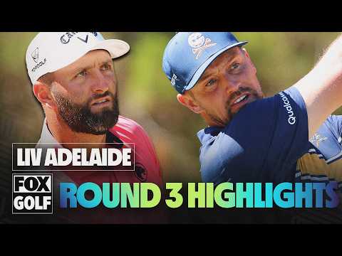 LIV Golf Adelaide: Full Round Three Highlights ⛳️ Golf on FOX