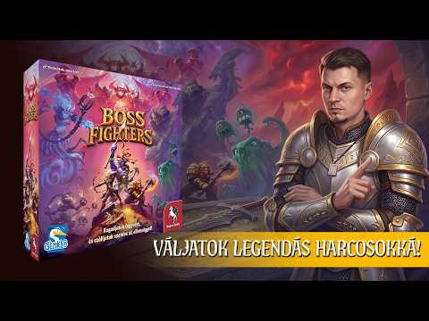 Hősök a főellenség ellen | Boss Fighters bemutató  - Gémklub
