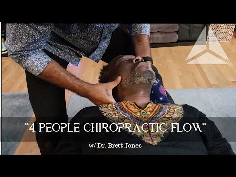 4 People Chiropractic Adjusting Flow w/ Dr. Brett Jones