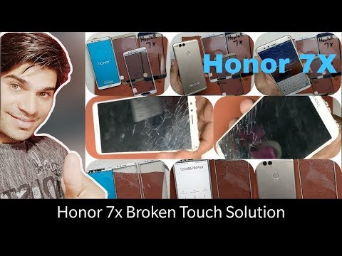 Huawei Honor 7X Crack Touch Glass Only Replacement-Teardown,Battery,Charging port Replacement