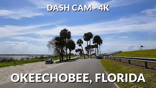 Driving Tour 4K:  Okeechobee, Florida