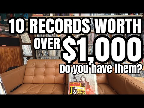 10 Records Worth Over $1,000 Each! Do you have them?