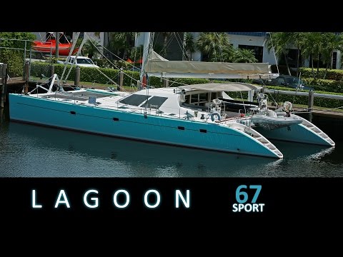 Sailing around on a Lagoon 67 s