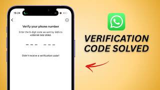 Whatsapp Verification Code Not Received Fixed in 3 Minutes!