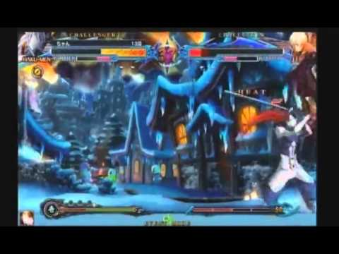 (Excerpt) BBCP 12/22/2012 Taito Station Machiden - Cyaan (Hakumen) VS Ronitta (Jin)