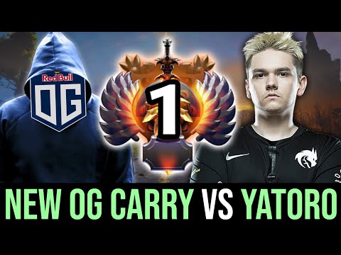 OG NEW carry Yuragi vs Yatoro — Position 1 Battle