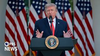 WATCH: Trump hosts Rose Garden dinner for American farmers and ranchers