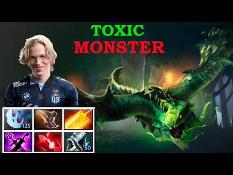 SUPER TOXIC - 120K DAMAGE Topson Viper mid with Nisha vs iLTW,DuBu. Old G.Topson #dota2 #topson