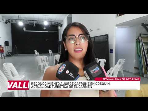 Reconocimiento a Jorge Cafrune en Cosquín y actualidad turística de El Carmen