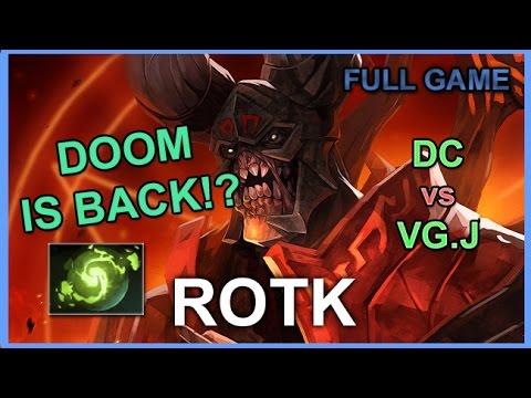 rotK Doom | VGJ vs DC @ Starladder 2017 - 7.02 Full Game