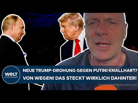 UKRAINE-KRIEG: Neue Trump-Drohung gegen Putin! Knallhart? Von wegen! Das steckt wirklich dahinter!