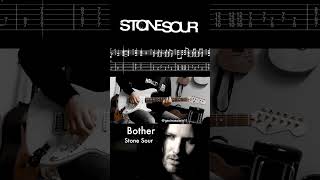 Bother - Stone Sour Guitar Lesson Tab & Sheet on Screen