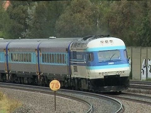 NSW Countrylink XPT and Explorer passenger trains at East Maitland - PoathTV Australian Railways.