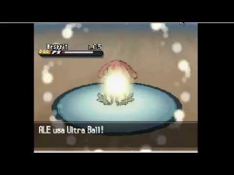 Catturiamo Azelf Mesprit Uxie in Pokemon Nero 2 !