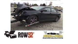 Stockton Pick-N-Pull Corolla junk yard parts hunt 8/26/19 (XRS strut bar and ECU)