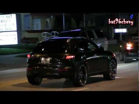 Infiniti QX56 on 30" Asantis & Infiniti FX35 on 26" Forgiatos ryding by - 1080p HD