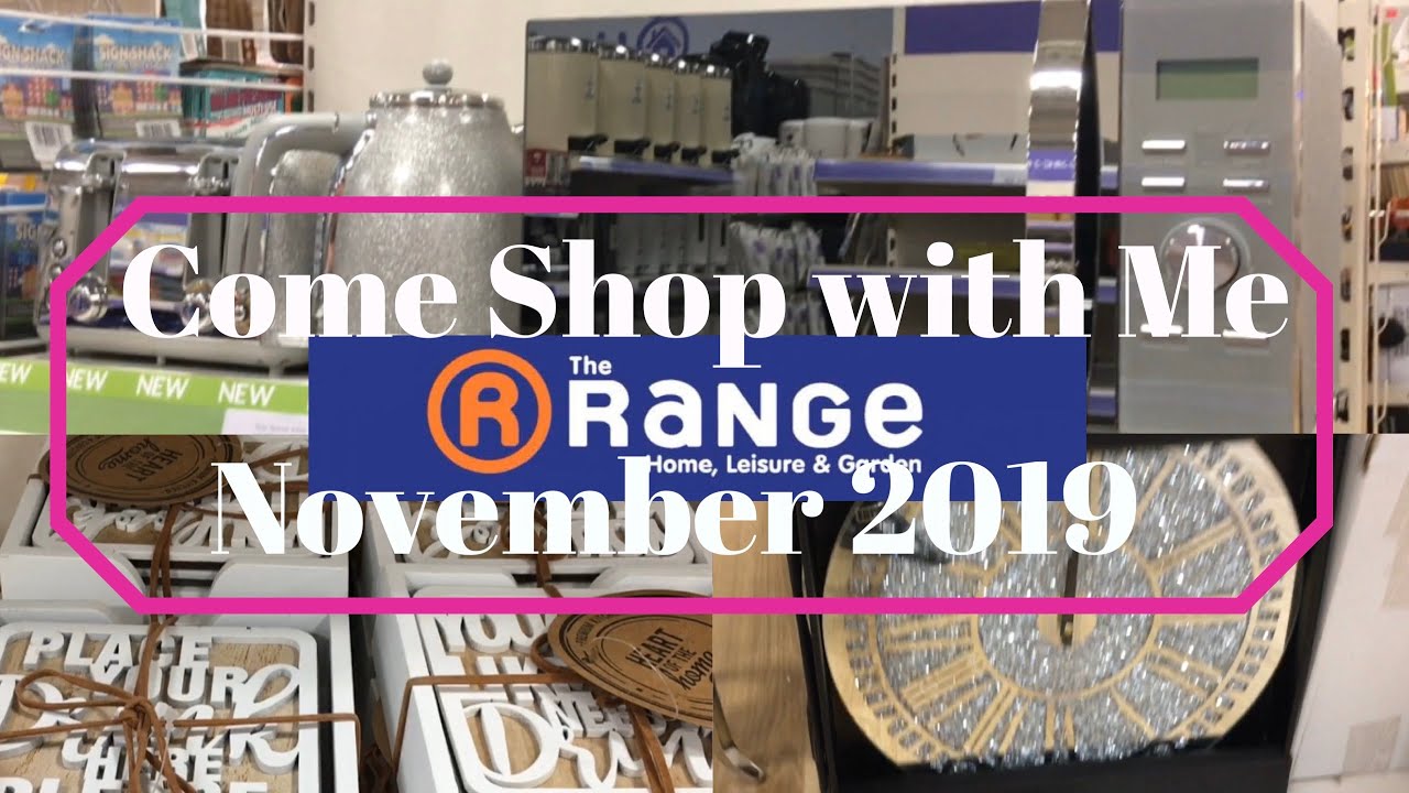 Watch video The Range | Come Shop with Me | Glam Kitchen Appliances & Home Decor | New In November 2019 Now The Range | Come Shop with Me | Glam Kitchen Appliances & Home Decor | New In November 2019