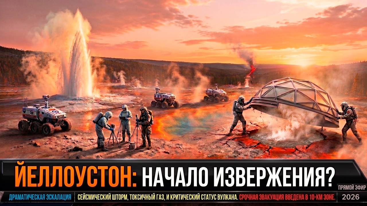 Тревога в Йеллоустоуне: новые данные указывают на рост активности